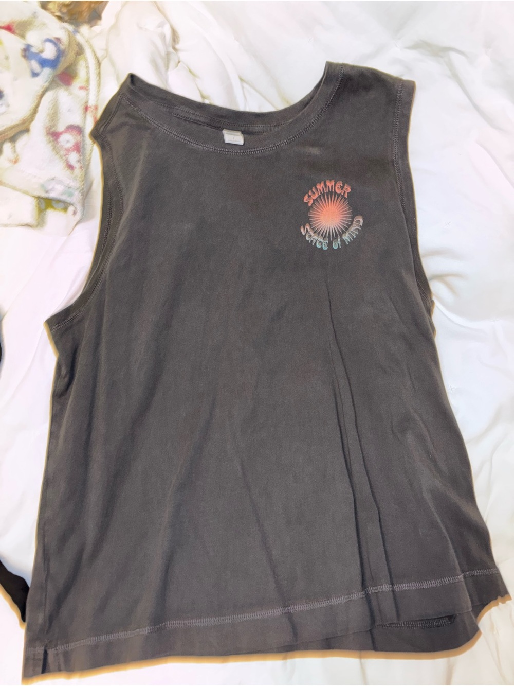 Old Navy Charcoal Gray Crewneck Tee